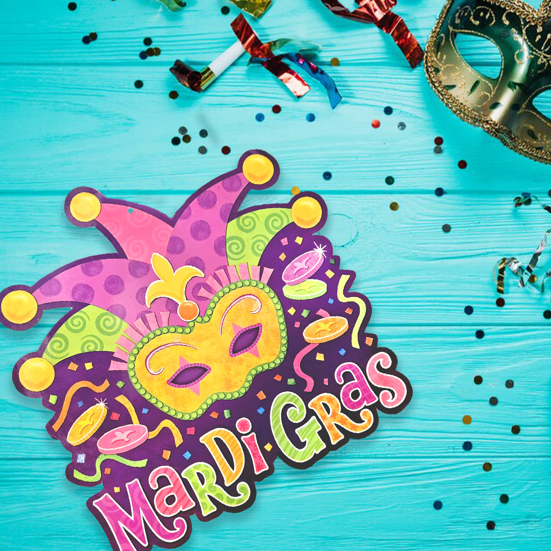 Masquerade/Mask Shaped Cutout for Wall / Glass Decoration - 1PC