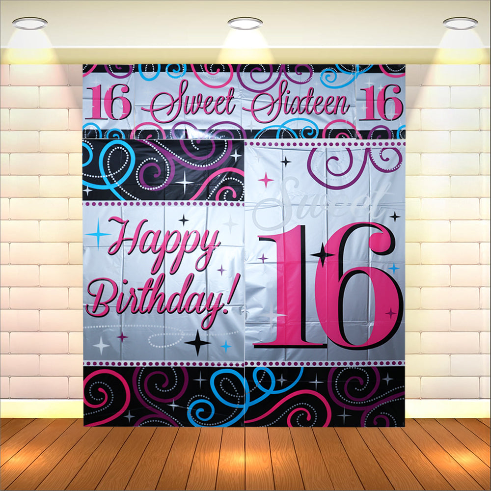 Sweet 16 Background Scene Setter