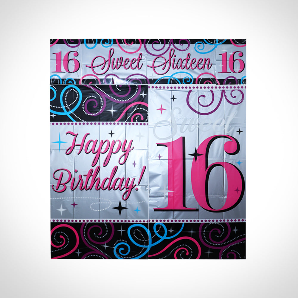 Sweet 16 Background Scene Setter
