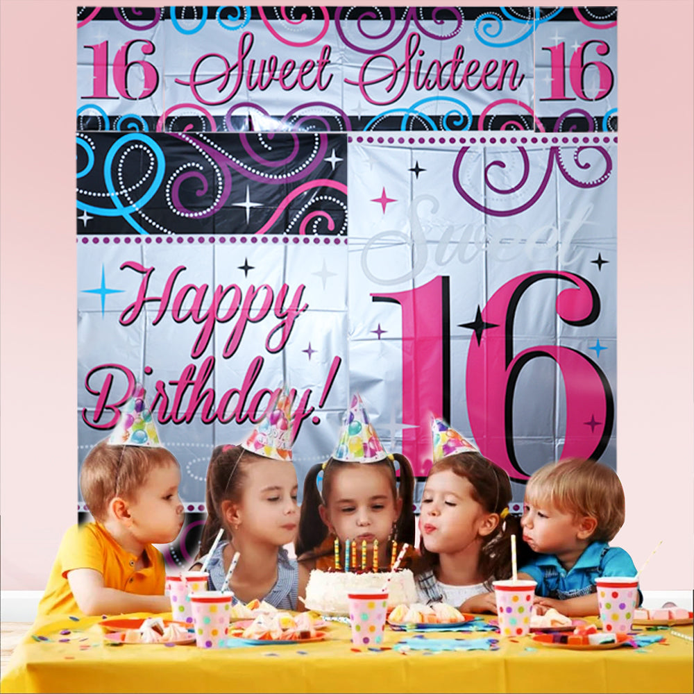 Sweet 16 Background Scene Setter
