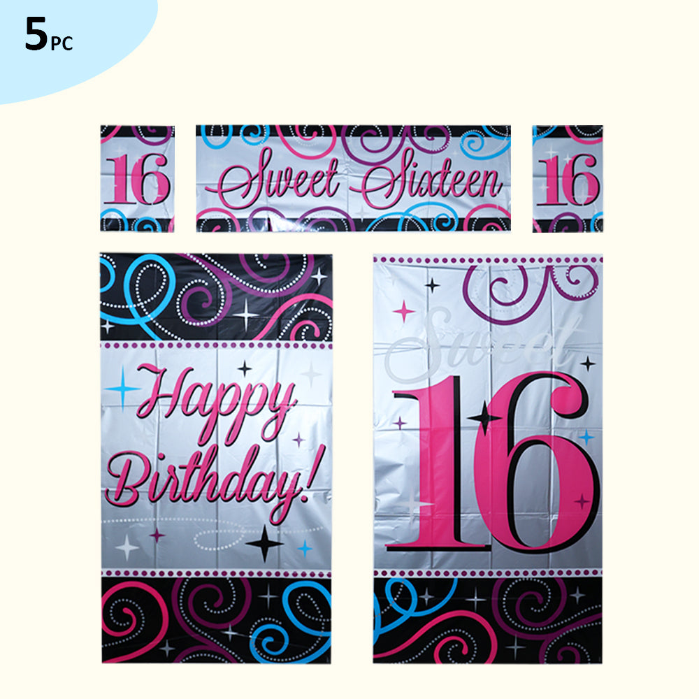 Sweet 16 Background Scene Setter