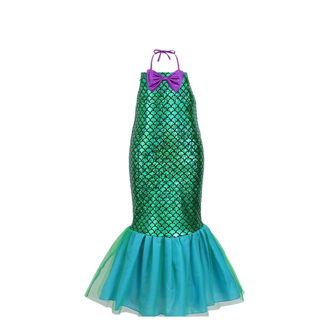 Mermaid Costume for Kids Age 3 to 5 - Size S
