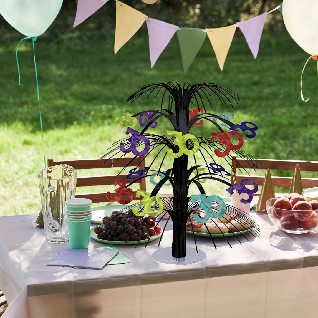 Happy 30th Birthday Table Centerpiece - 14 inches -1PC