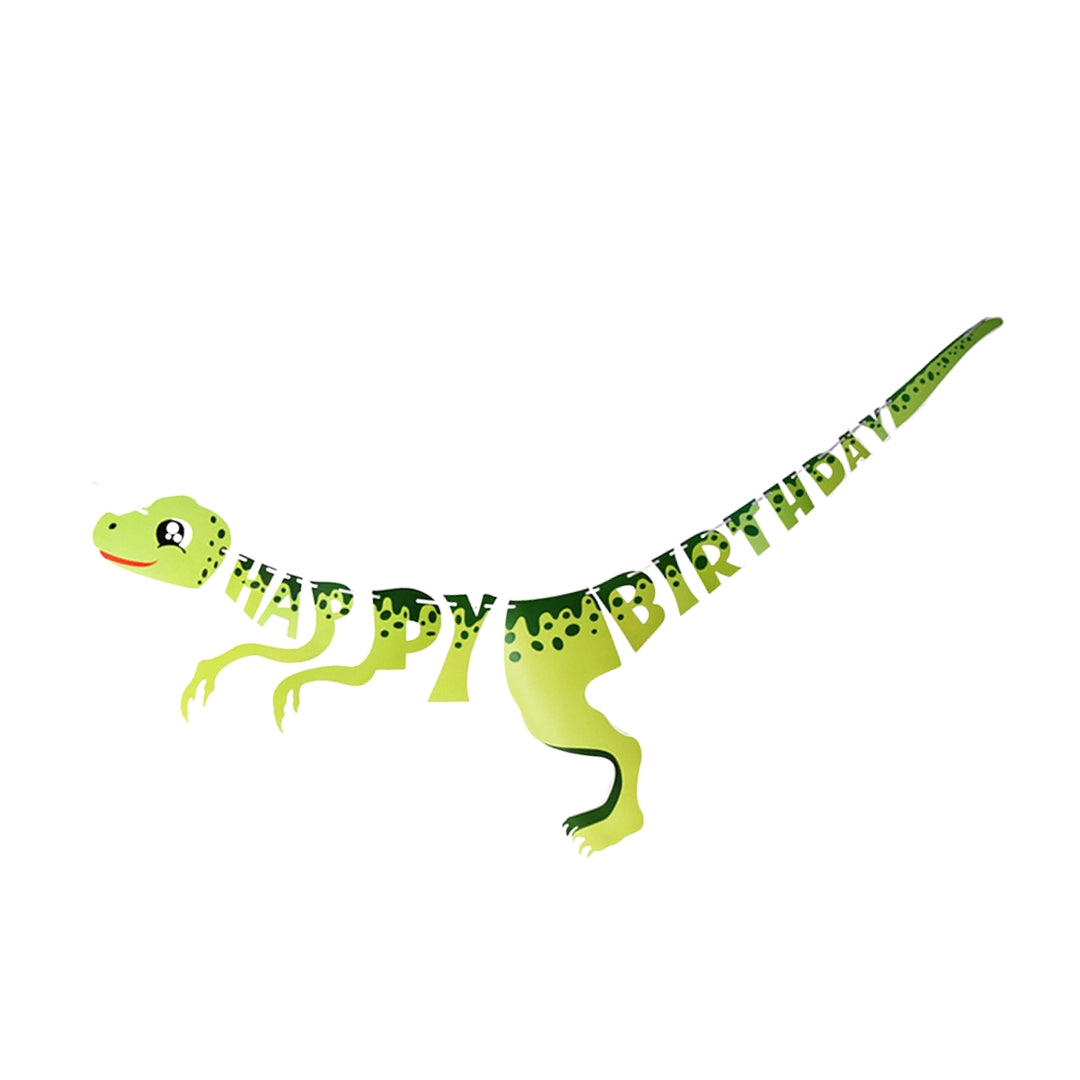 Dinosaur Birthday Banner