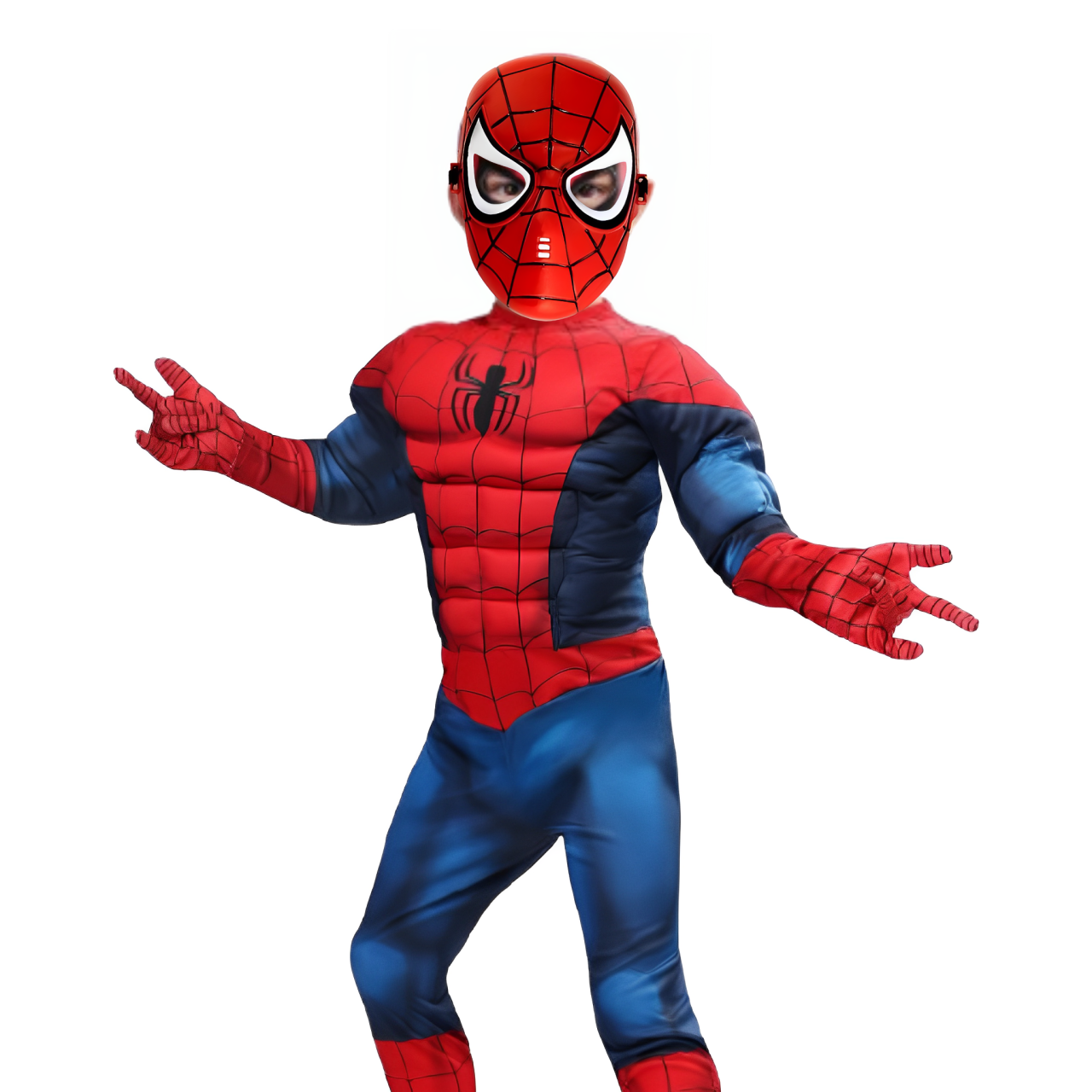 Muscular Spiderman Costume