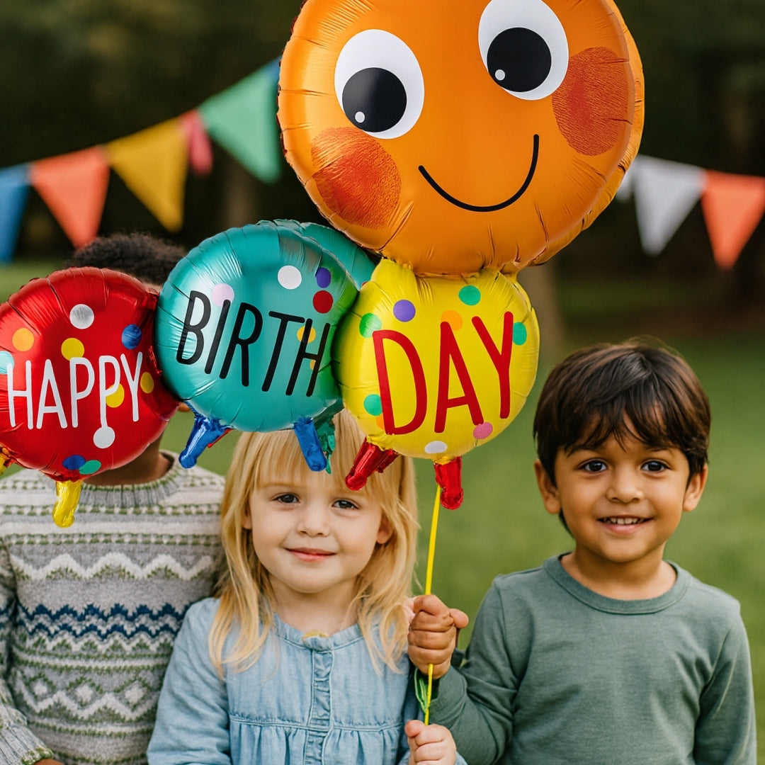 Caterpillar Shaped Foil Balloon - Air Filled - 1PC