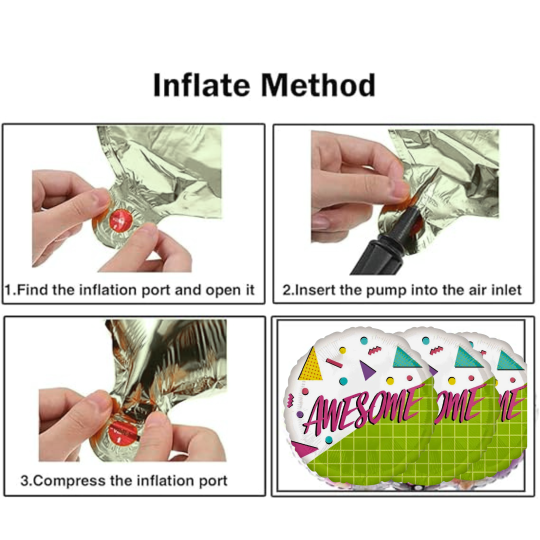 AWESOME Foil Balloon - 18 inches - 1PC