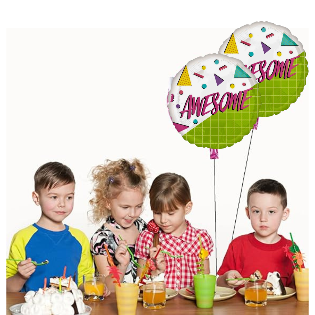 AWESOME Foil Balloon - 18 inches - 1PC