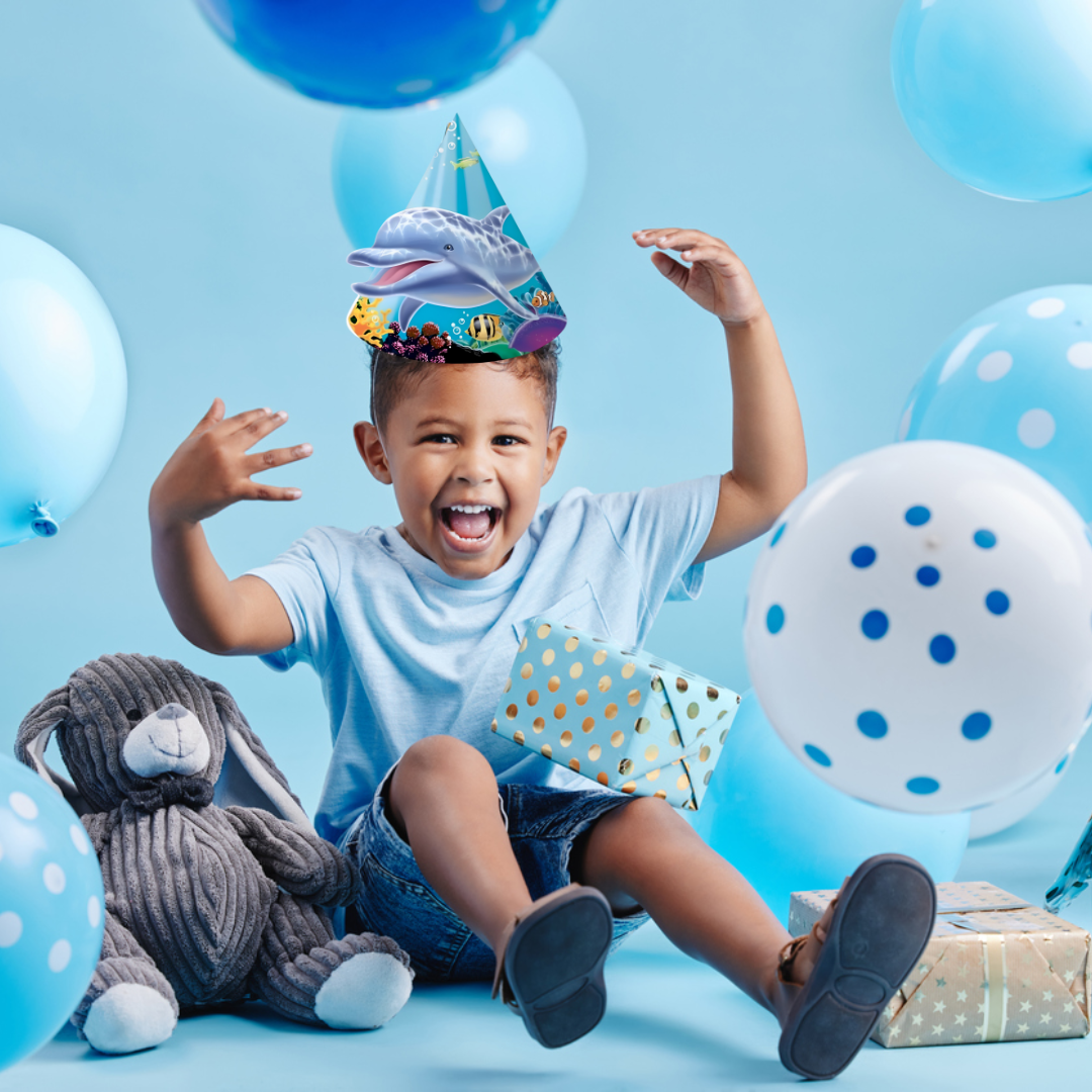 UNDERWATER PTY CHILD HATS -8CT