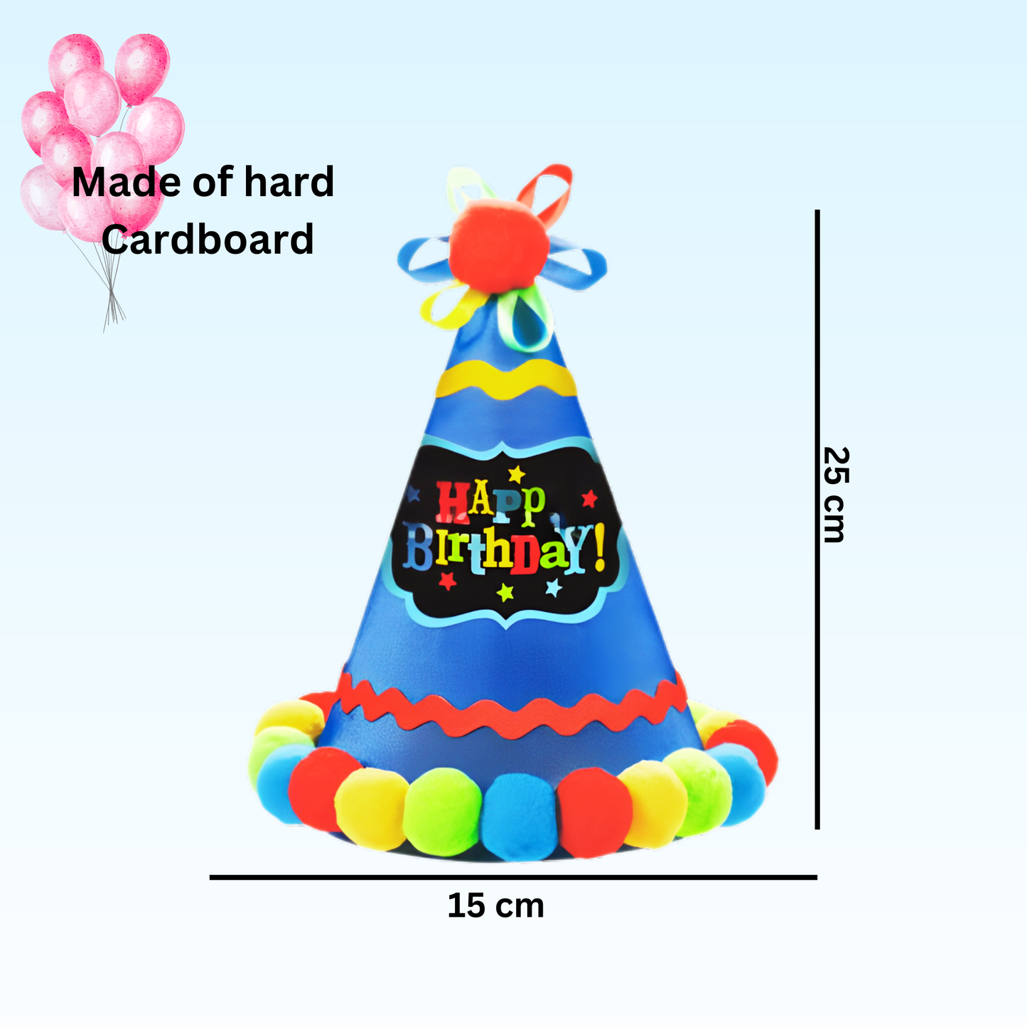Wanna Party Set of 2 PCS Birthday Boy Hat, Birthday Boy Sash for Birthday Boy Cap for Birthday Boy Decorations