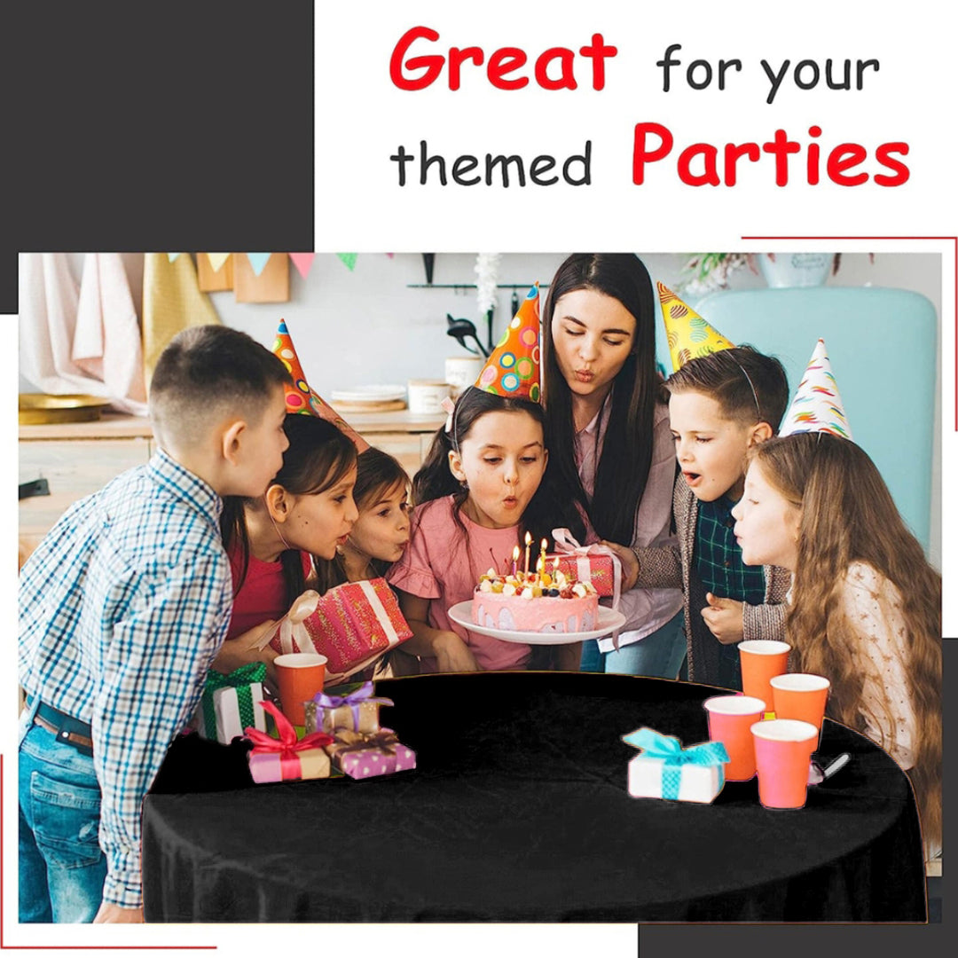 Black Tablecover 54 inch x 108 inch