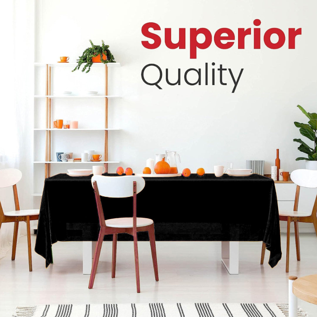 Black Tablecover 54 inch x 108 inch