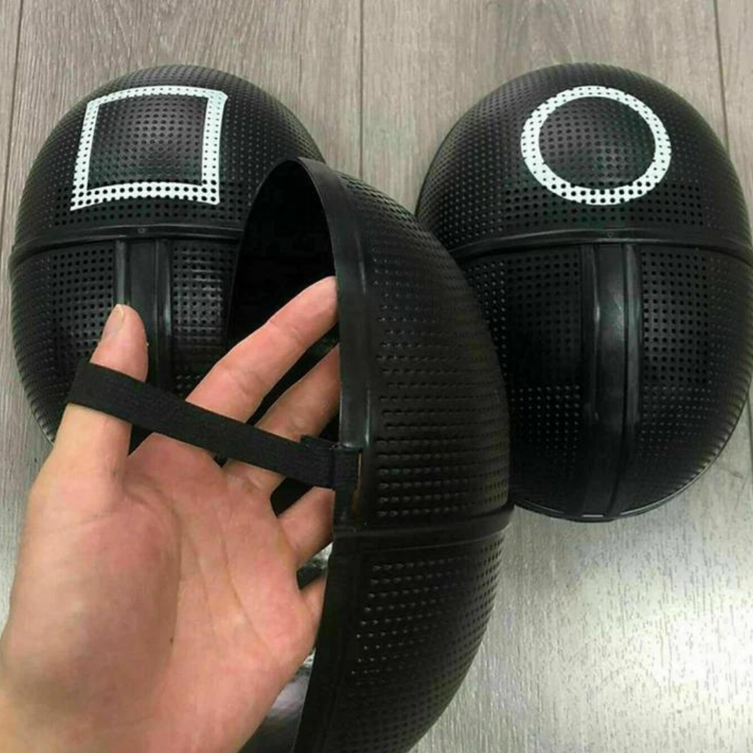 SQUID Game Grunt Workers Mask Round Shape