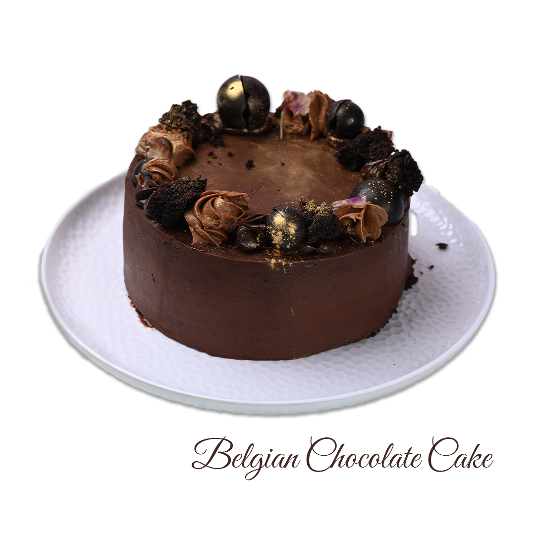 Wanna Party Belgian Chocolate Cake 1/2 Kg