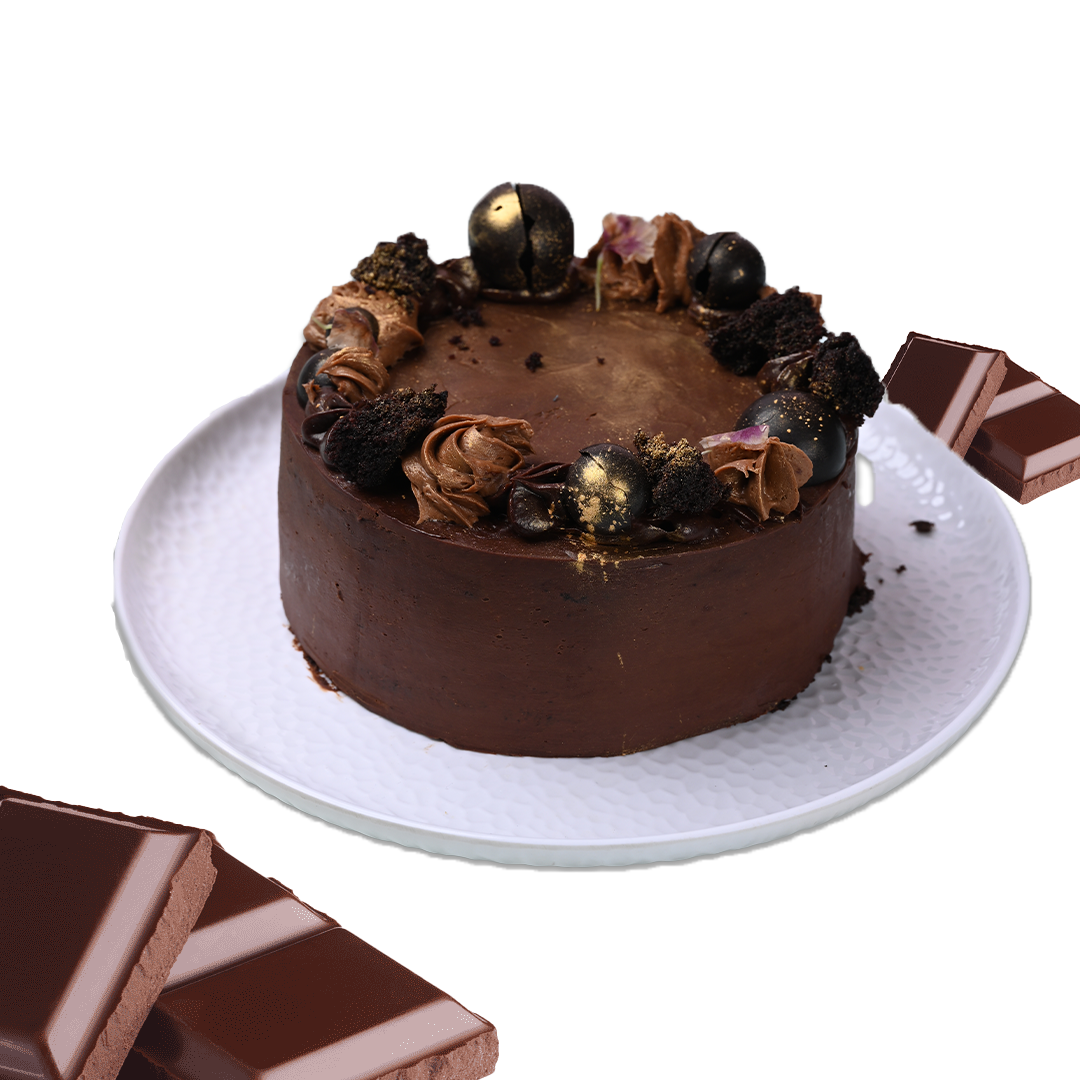 Wanna Party Belgian Chocolate Cake 1/2 Kg
