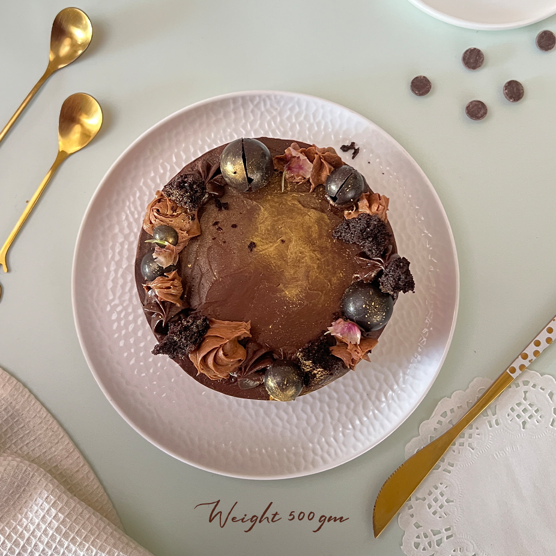 Wanna Party Belgian Chocolate Cake 1/2 Kg