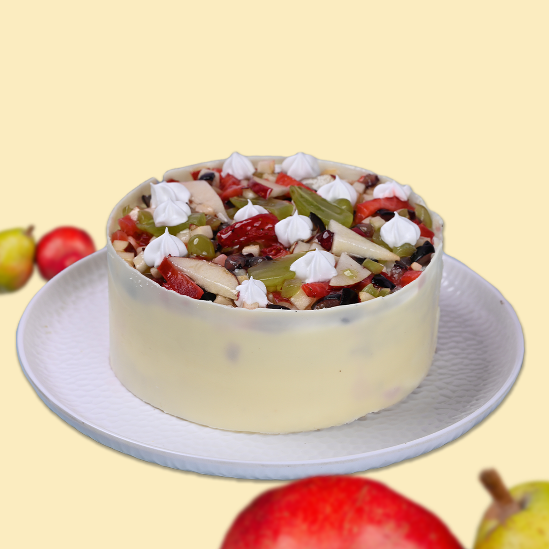 Wanna Party Fresh Fruit Cake 1/2 Kg