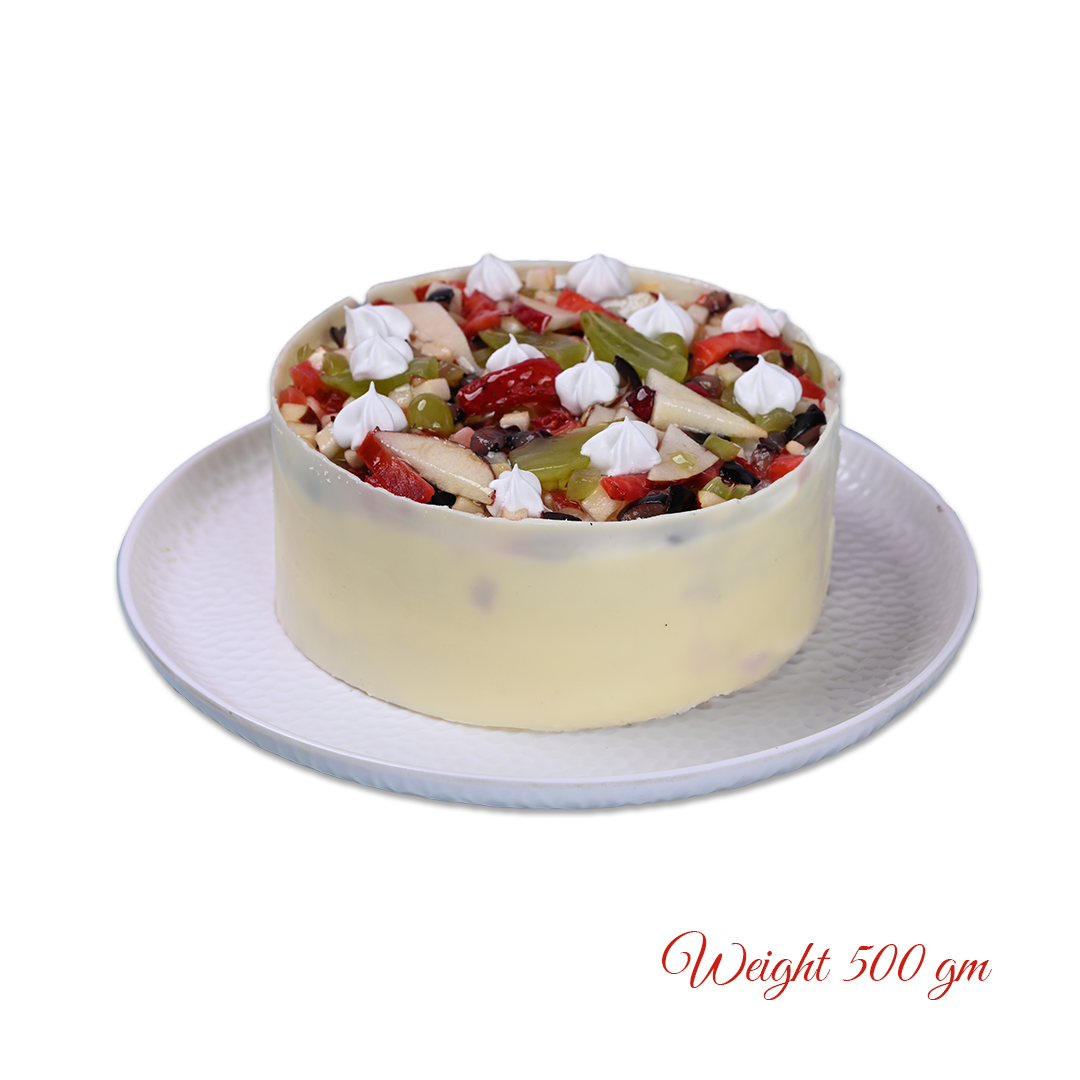 Wanna Party Fresh Fruit Cake 1/2 Kg