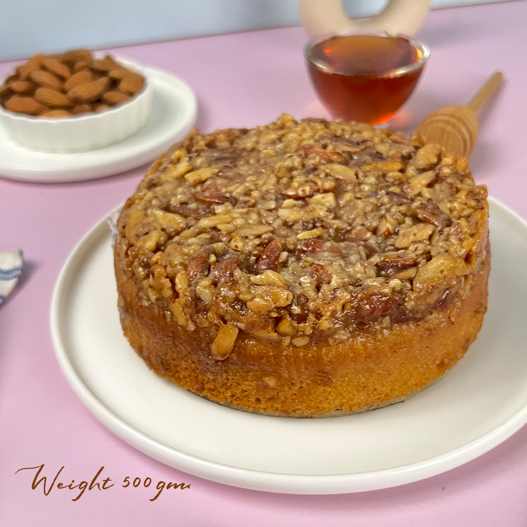 Wanna Party Honey Almond Tea Cake 1/2 Kg