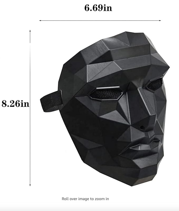 Wanna Party Frontman Mask -One size for Adults