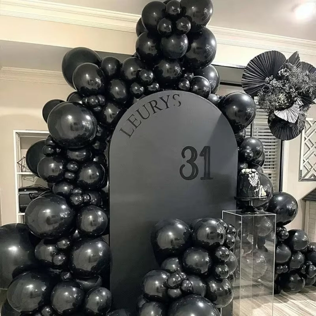 Black Giant Bladder Balloon - 36 inches - Helium Quality - 1PC
