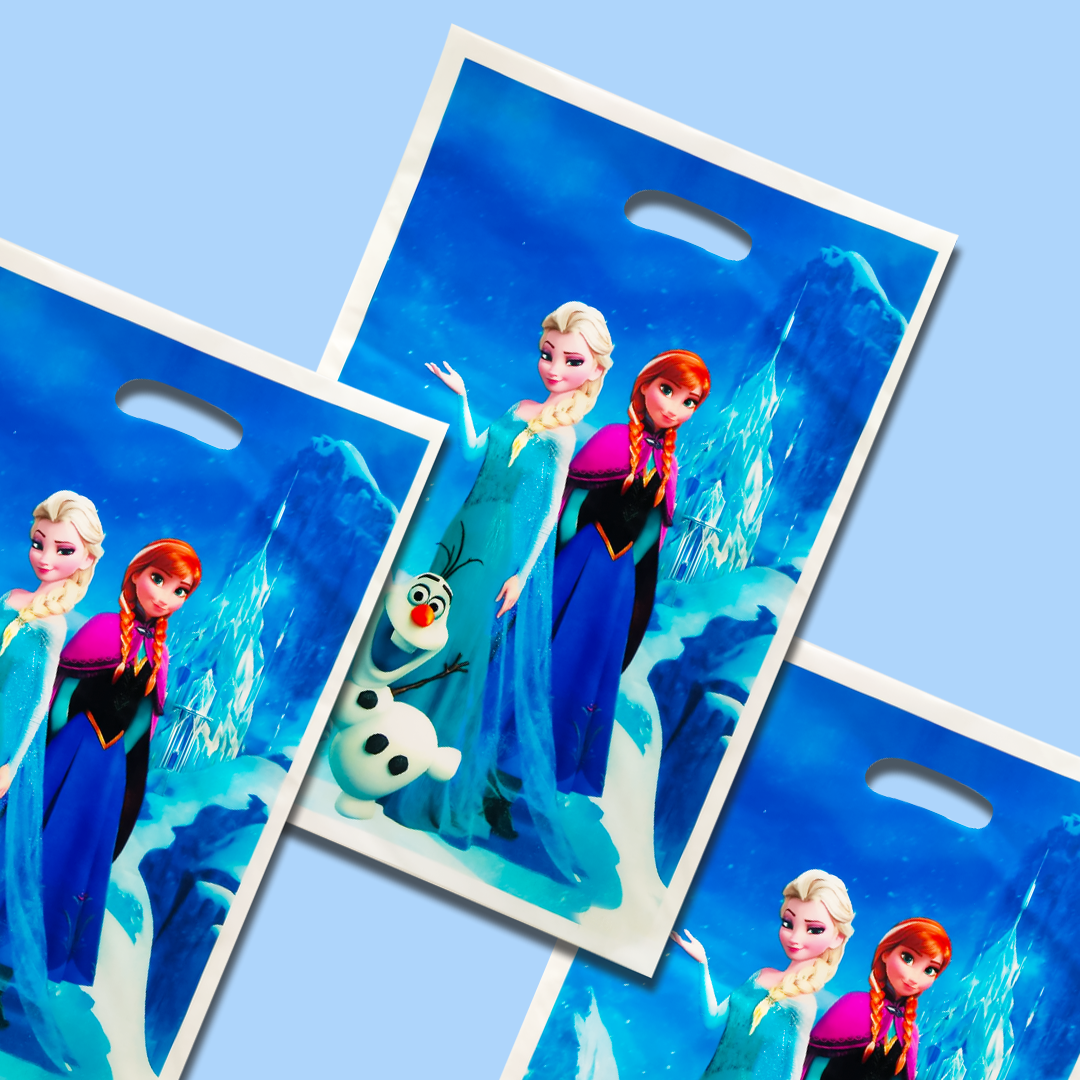 Frozen Theme Party Loot Bags - 10PC