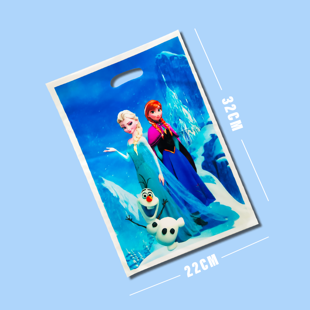 Frozen Theme Party Loot Bags - 10PC