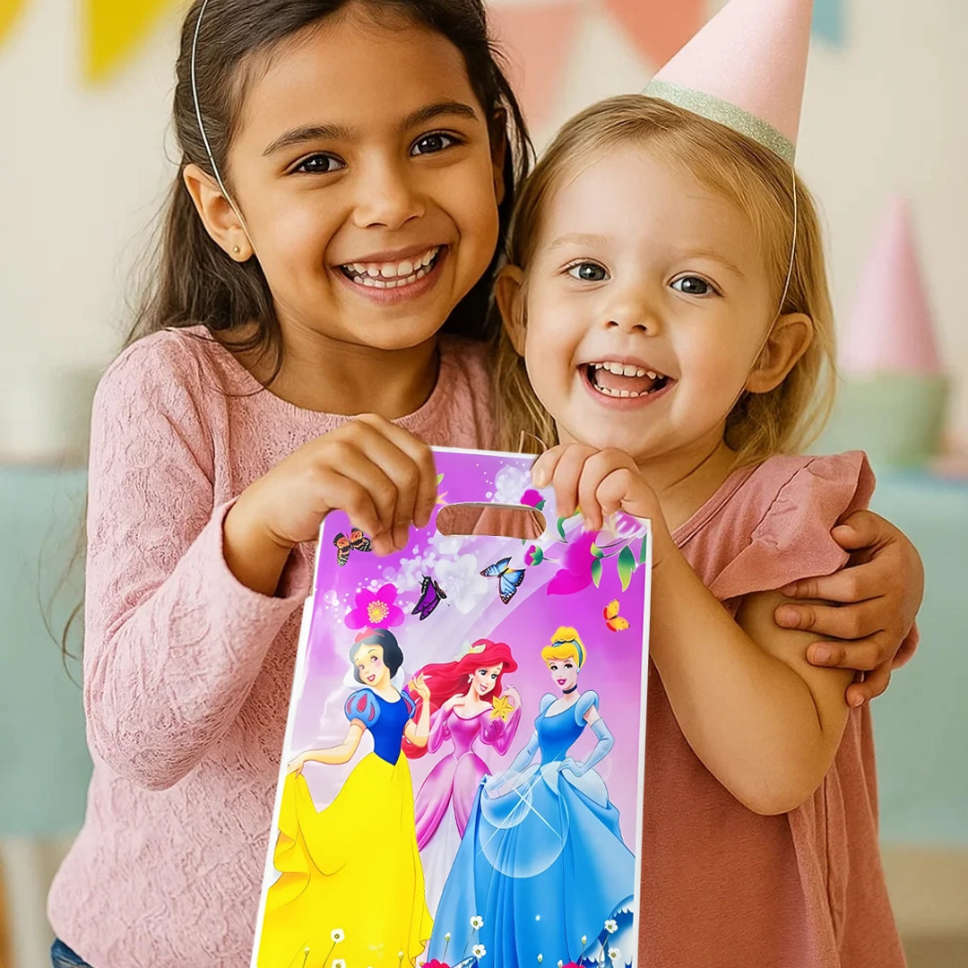Disney Princess Loot Bags For Girls - 10Pc