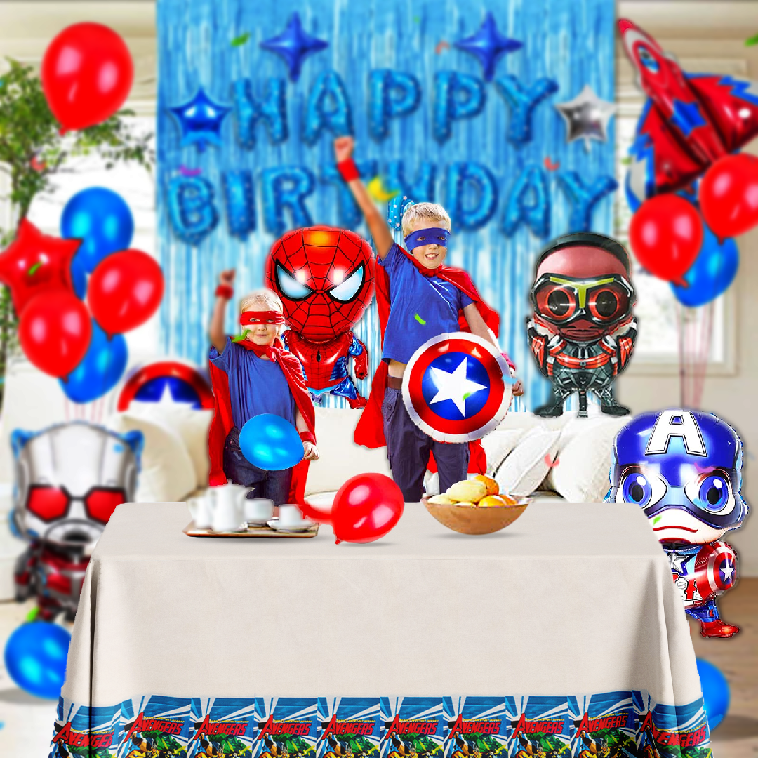 Avenger Theme Tablecover - 52 Inches X 86 inches - 1PC