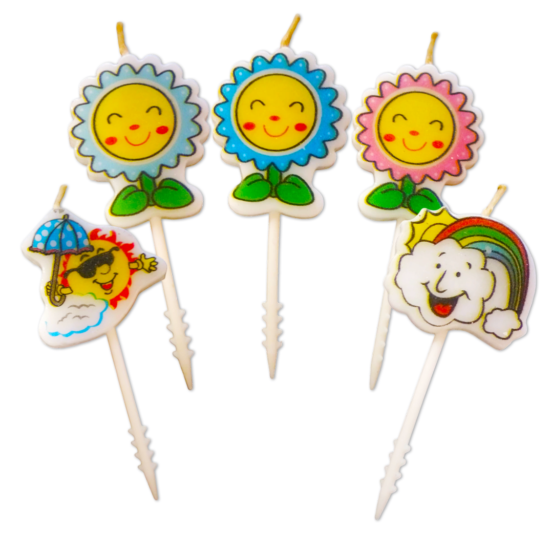 Fun In The Sun Candle - 5PC