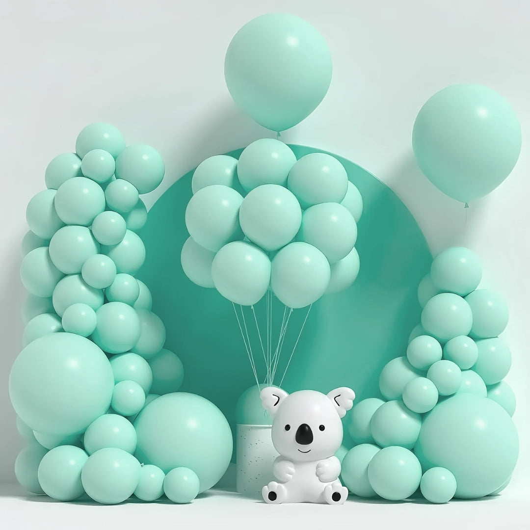 Macaron Sea Green bladder Latex/ Rubber Balloon - Helium Quality - 36 inches - 1PC