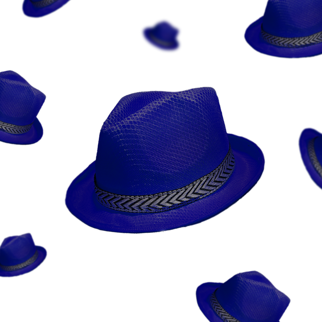 Fedora Hat Dark Blue