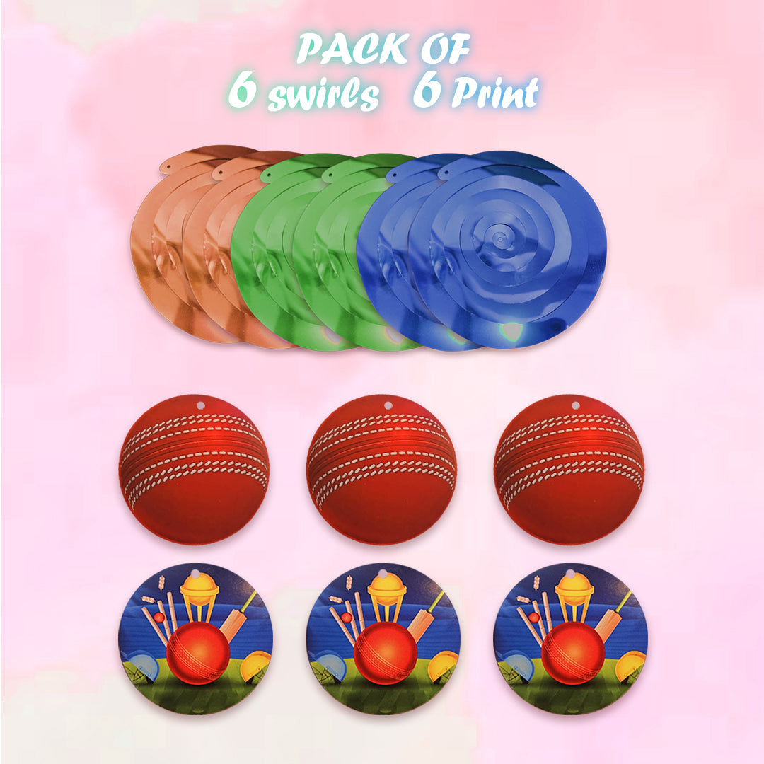 Cricket Swirl Decor - 12 PC