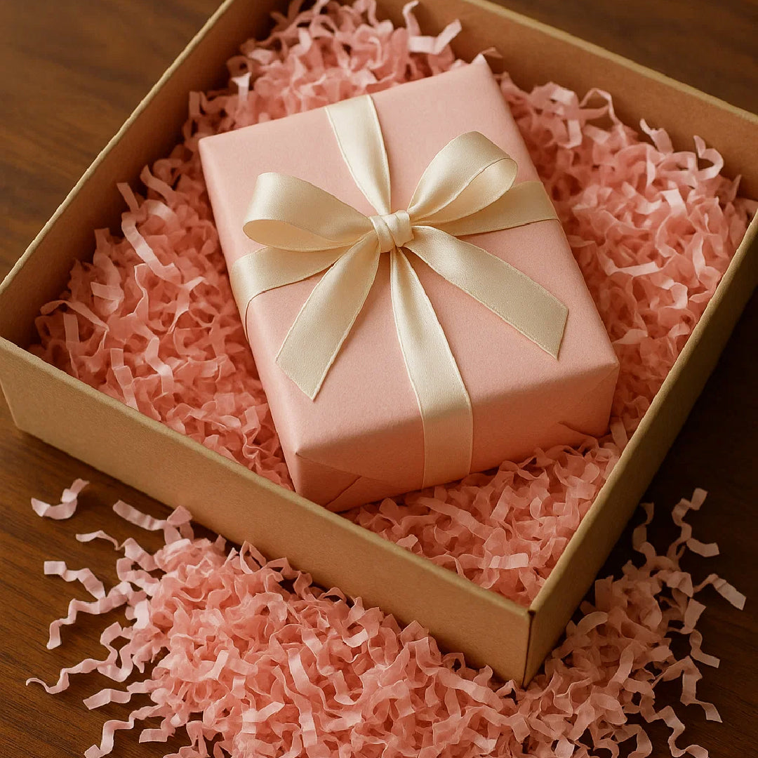 Paper Shreds L.Pink & White- 30 Grams