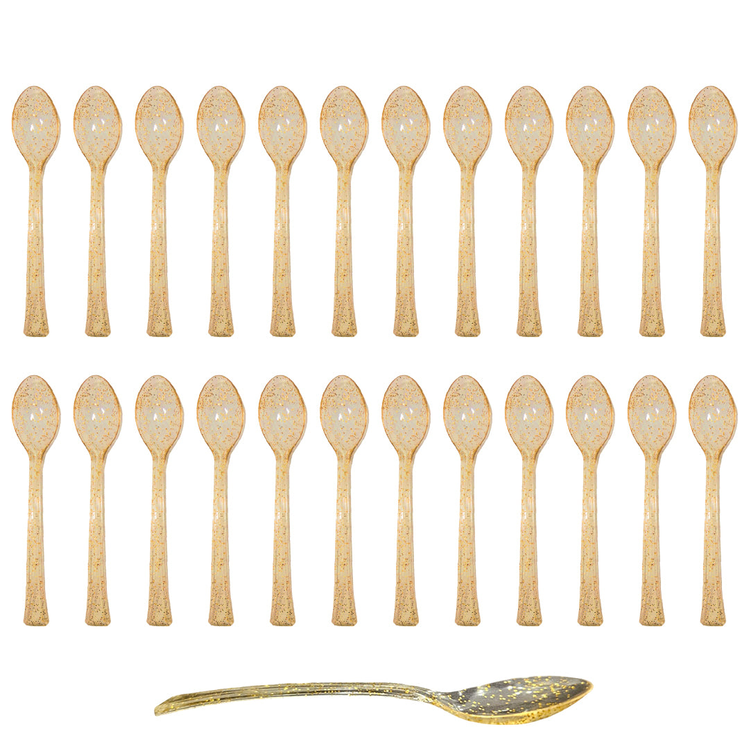Shimmer IceCreame Spoons - 25PC