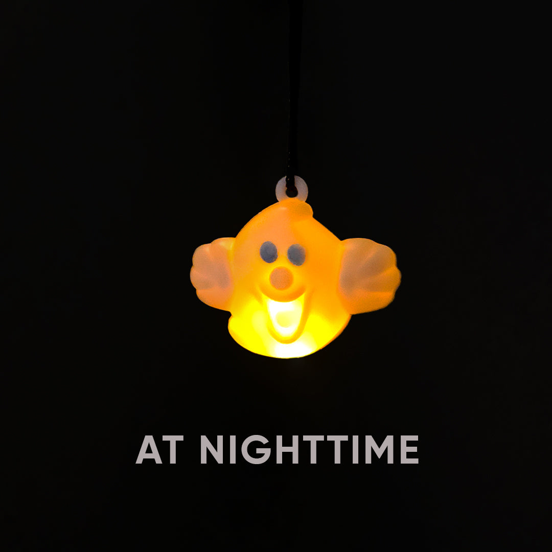 Glow In The Dark Boo Locket - 1PC