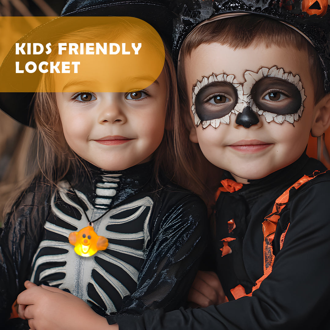 Glow In The Dark Boo Locket - 1PC
