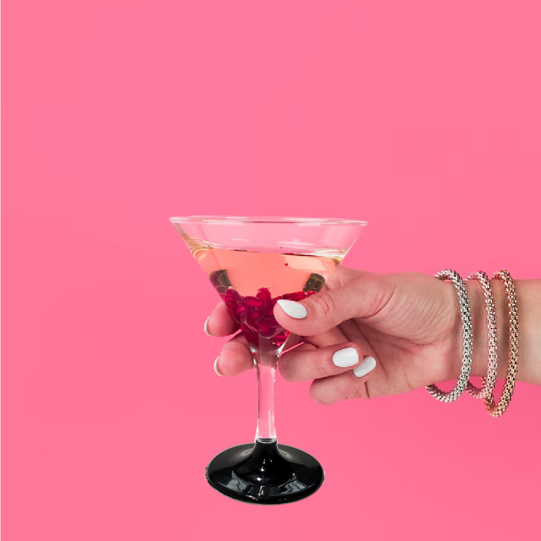 Martini Glasses Clear - 6PC - 100ML