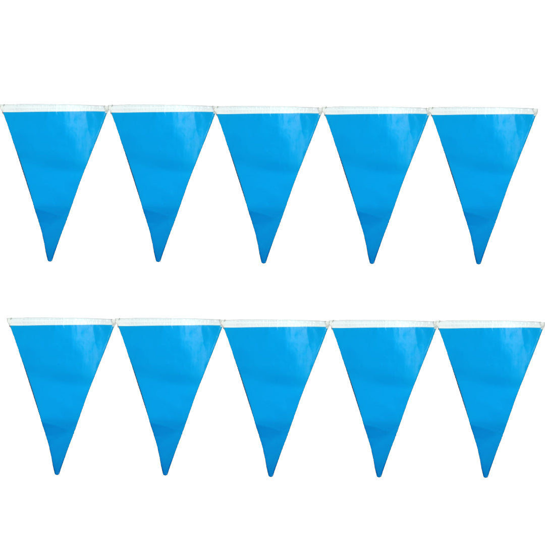 Flag Bunting Blue - Over 6Ft
