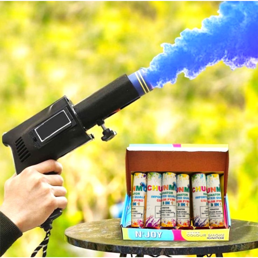 Colored Smoke Fog - Multicolor - 3 in 1 Smoke Fog - 1PC