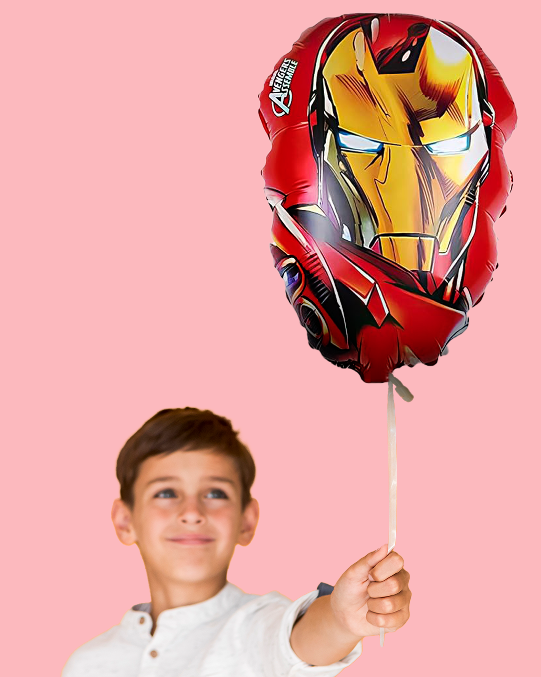 Avenger Heroes Face Balloons - Air Filled - 16 inches - 5PC