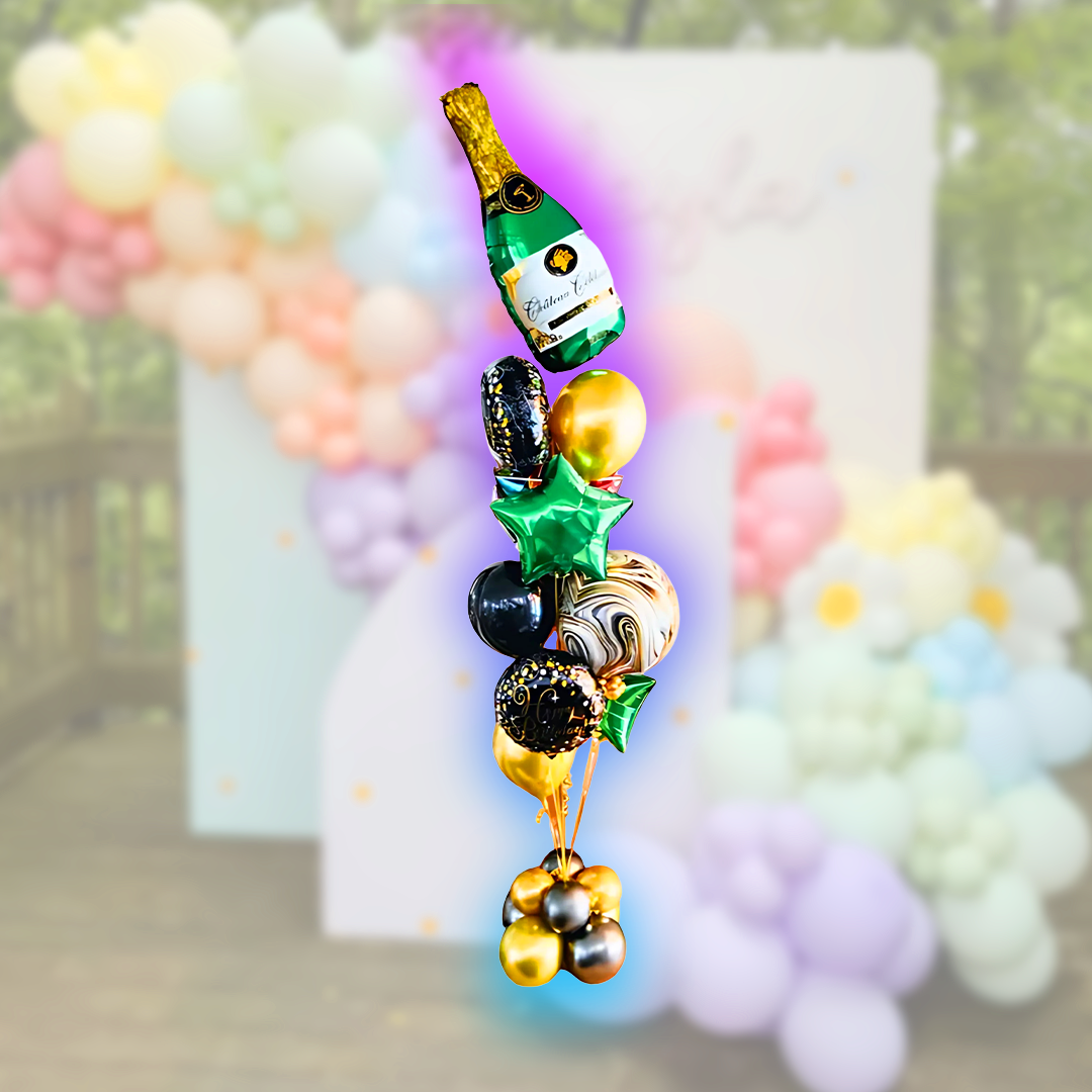 Balloon Bouquet - Let's Celebrate (w/ Helium Gas)