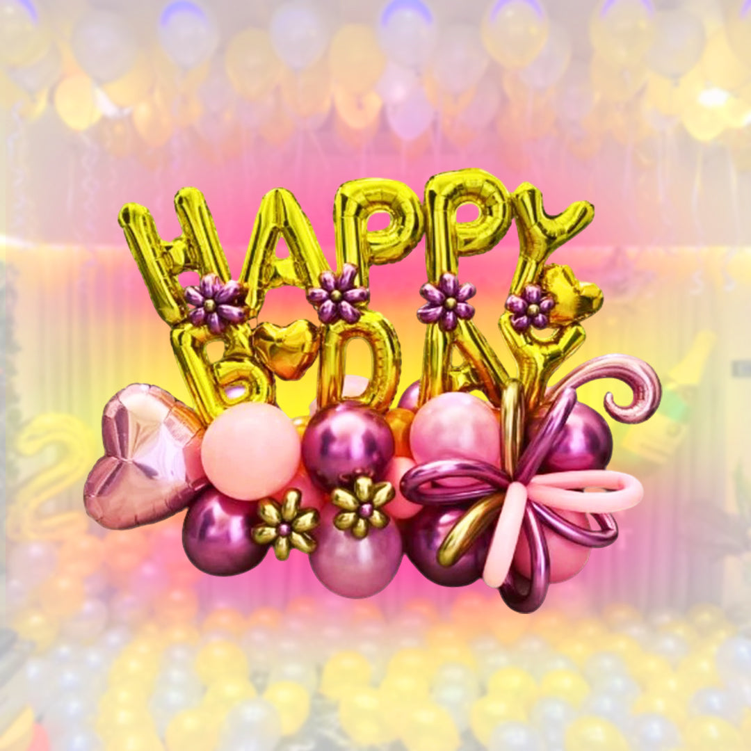 Happy Birthday Balloon Bouquet