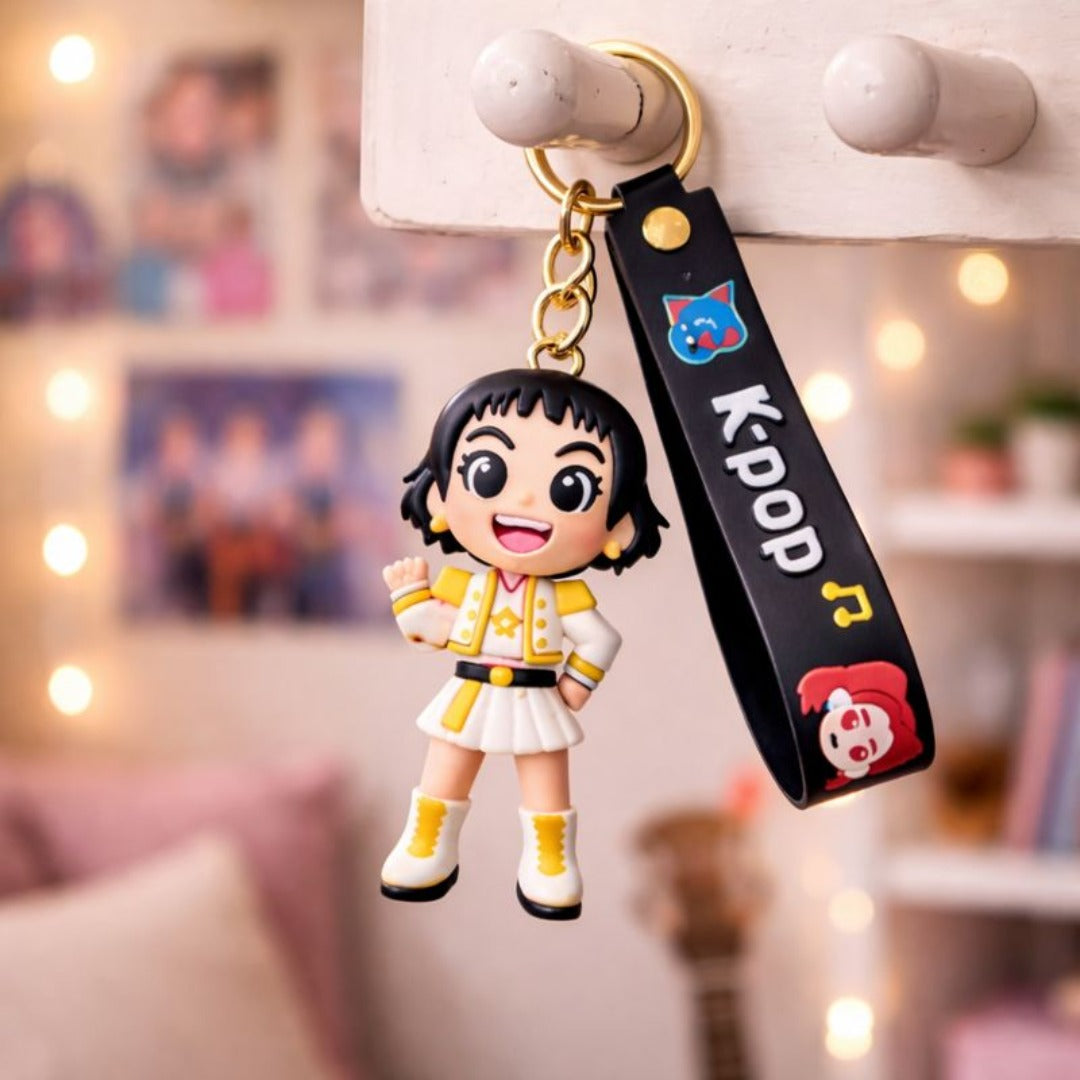 Kpop Demon Hunters Zoey Key Chain - 1PC