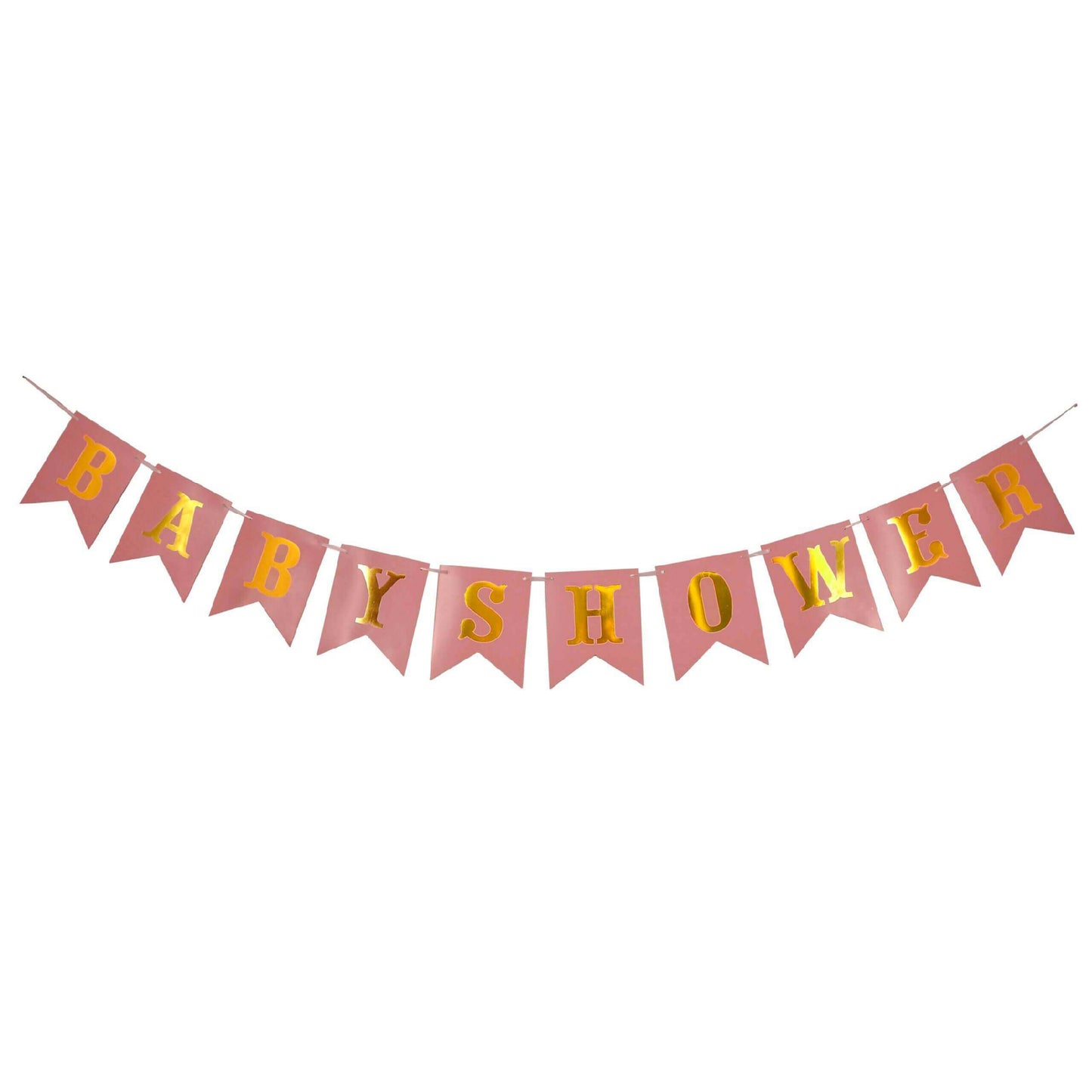 Baby Shower Peach Banner
