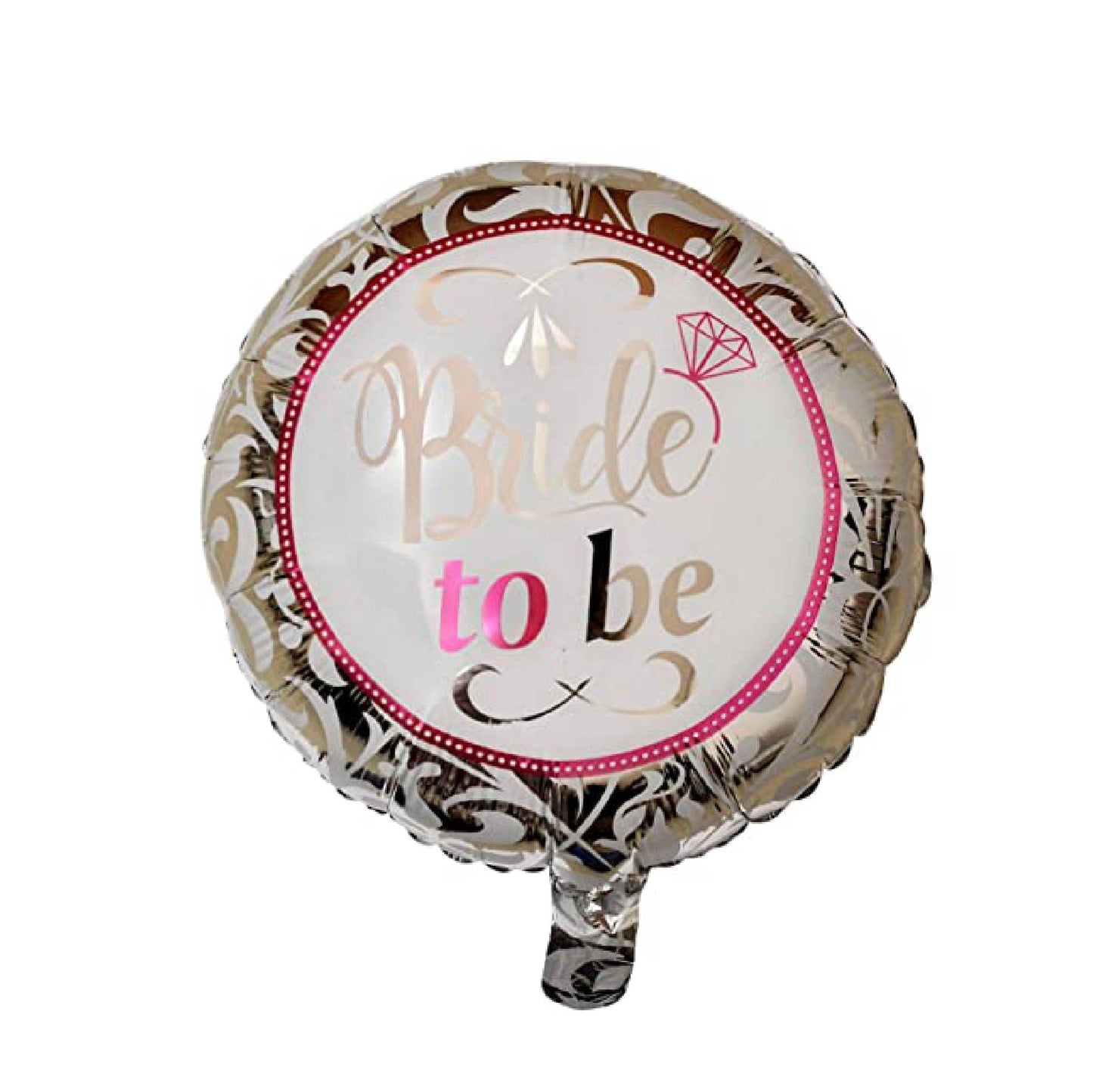 Bride To Be Silver Foil Balloon - 18 inches - 1PC