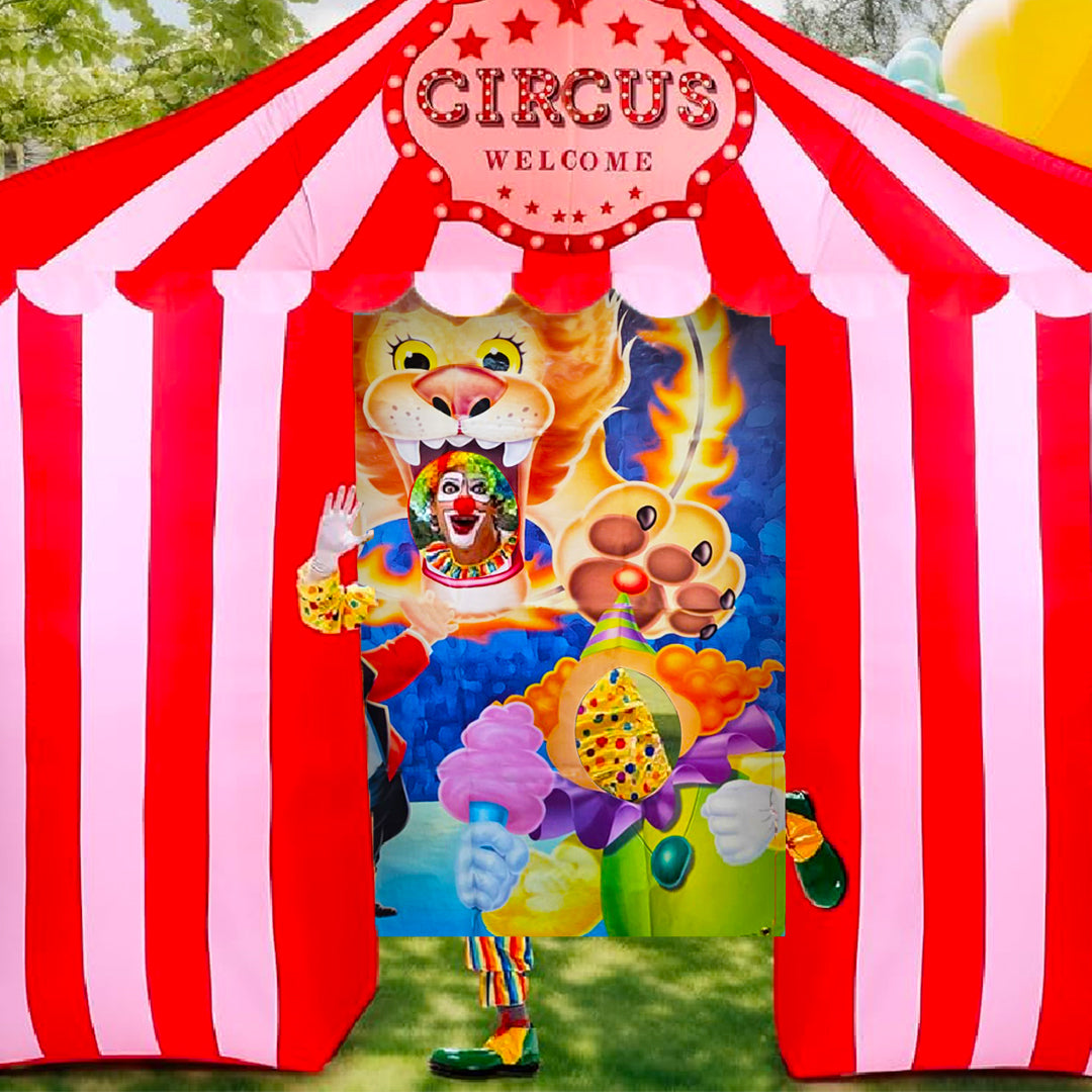 Circus Theme Photo Cutout Hanging for Photo Prop - 1 PC