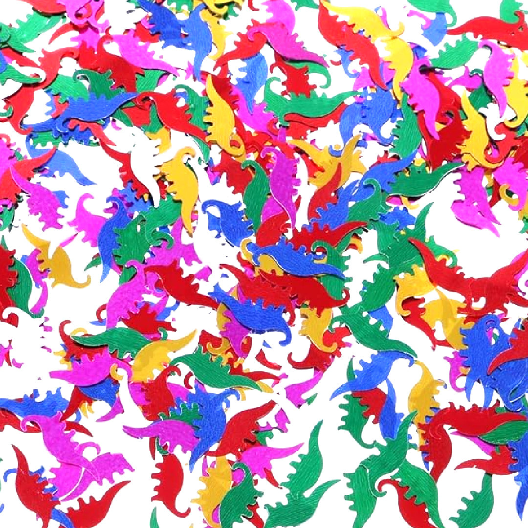 Dinosaur Theme Multicolor Party Confetti - 1PC
