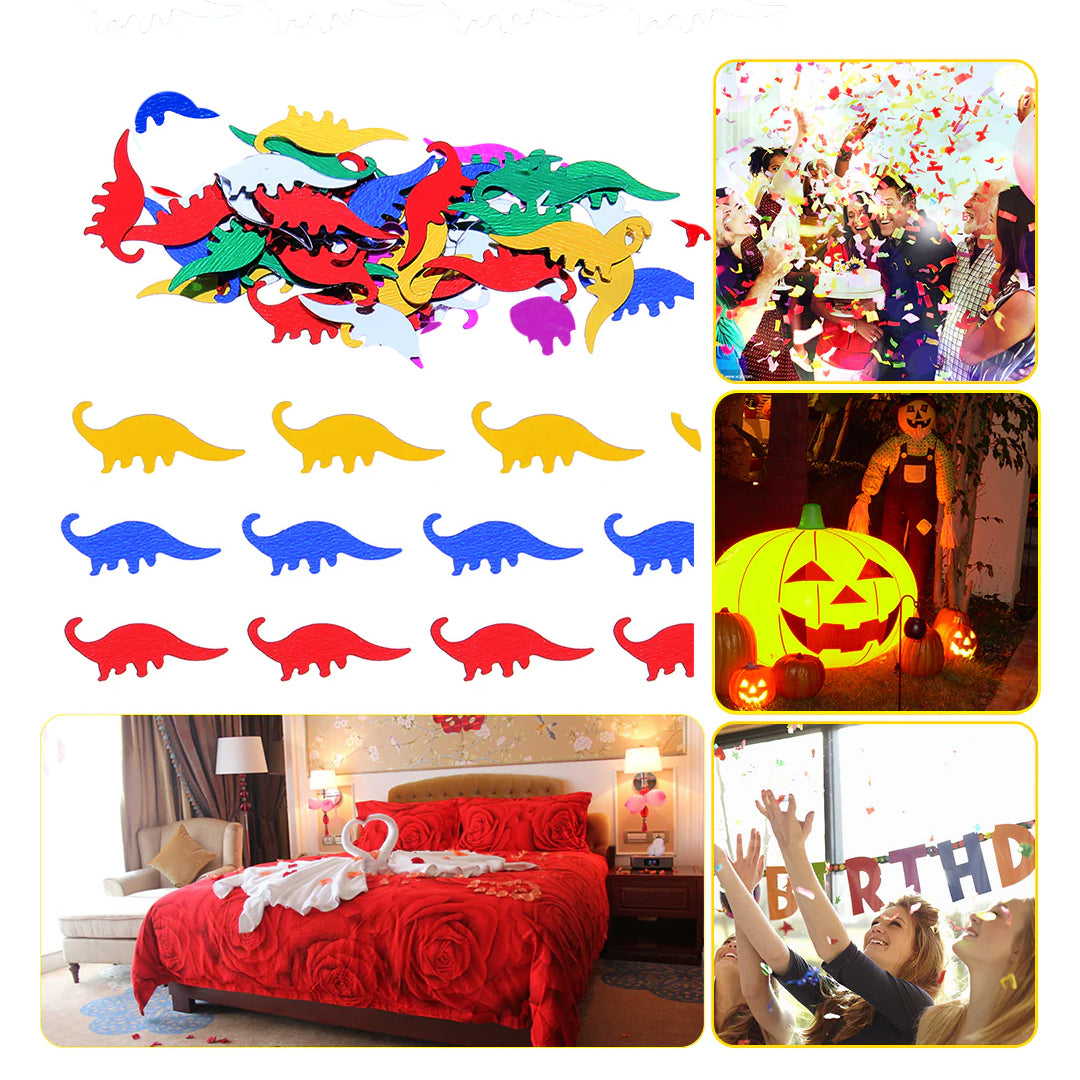Dinosaur Theme Multicolor Party Confetti - 1PC