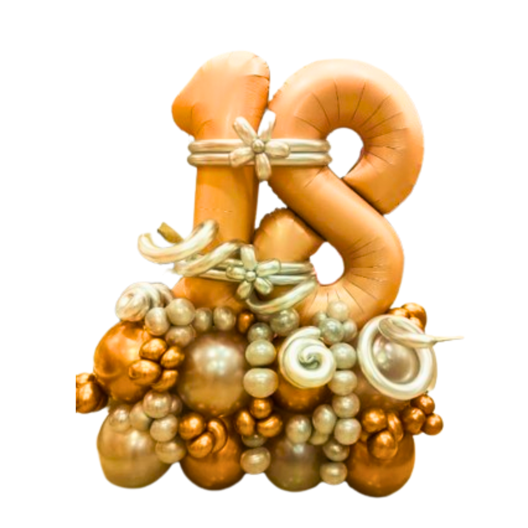 Balloon Bouquet - 18th Birthday